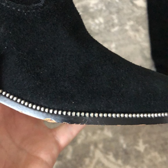 MICHAEL Michael Kors Bayview Riding Black Suede Boots - Picture 15 of 15